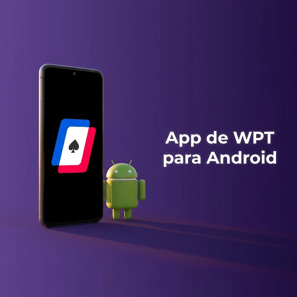 App de WPT para Android con guía de instalación manual de APK en dispositivos con Android 6.0 o superior