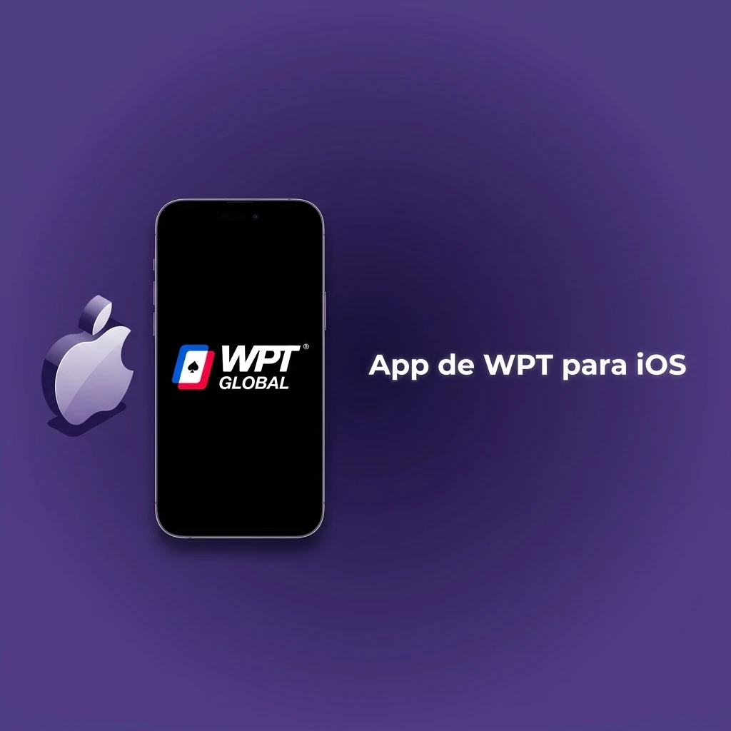 App de WPT para iOS disponible en App Store para iPhone y iPad con iOS 13.0 o superior