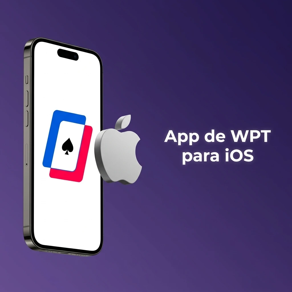 App de WPT para iOS en iPhone y iPad con apuestas deportivas, casino en vivo y pagos desde la aplicación