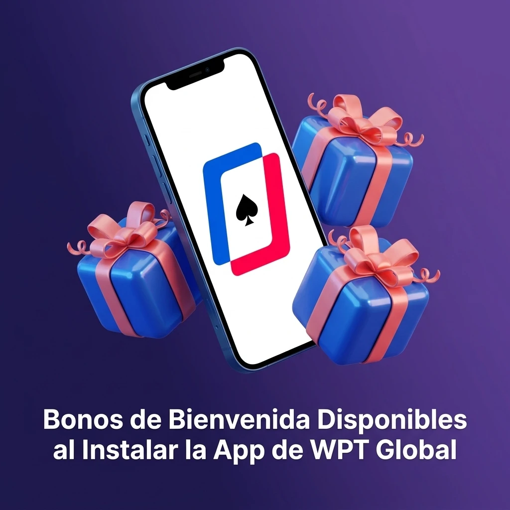 Bonos de bienvenida WPT Global app: 100% primer depósito hasta $1,200, giros gratis y más para nuevos usuarios
