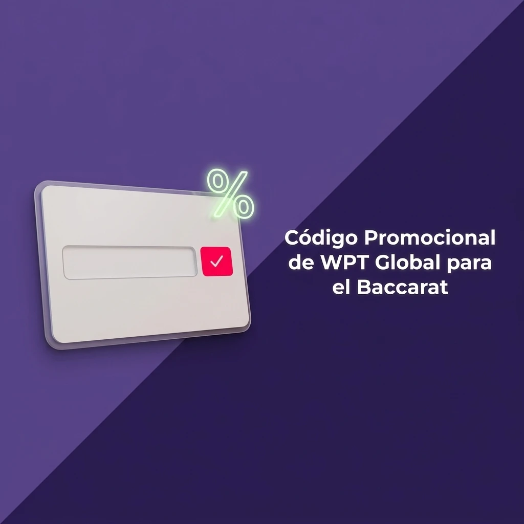 Código promocional WPT Global para Baccarat en Costa Rica, actívalo al registrarte y obtené valor adicional