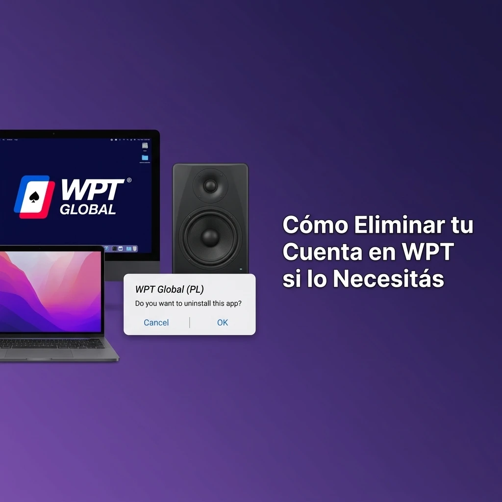 Guía paso a paso para eliminar tu cuenta en WPT de forma permanente y segura