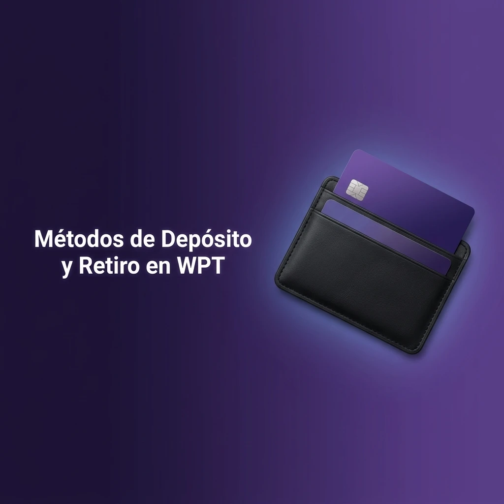 Métodos de depósito y retiro en WPT: Visa, Mastercard, criptomonedas, Skrill, Neteller y más opciones seguras