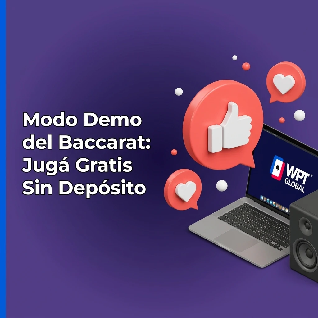 Modo demo de Baccarat en WPT Global, jugá gratis sin depósito y aprendé las reglas del juego