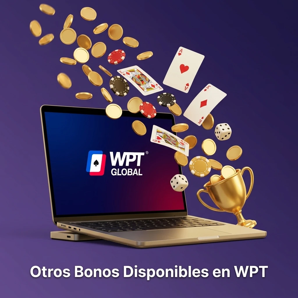 Promociones y bonos disponibles en WPT: recargas, fidelidad, torneos y referidos para jugadores activos