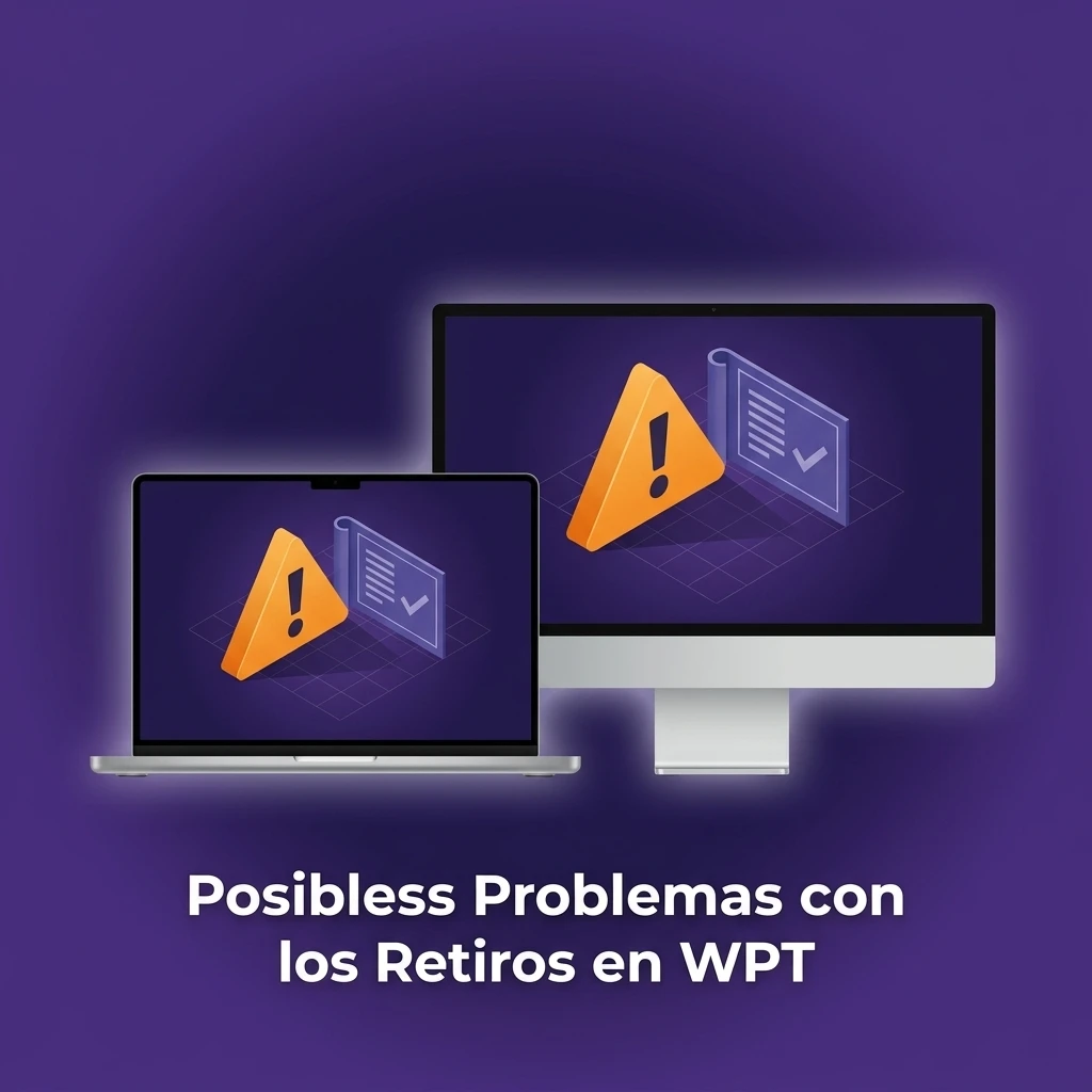 Problemas comunes con retiros en WPT: verificación, límites, métodos de pago y retrasos técnicos