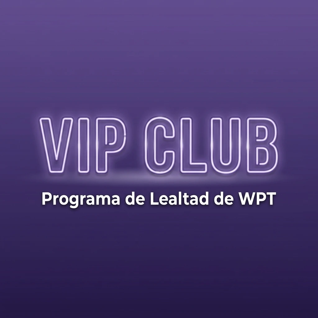 Programa de Lealtad WPT: acumulá puntos apostando y subí de nivel para obtener cashback, bonos VIP y retiros más rápidos.