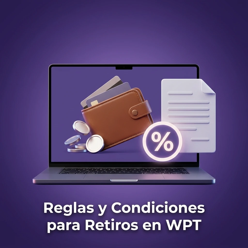 Reglas y condiciones para retiros en WPT: verificación, métodos, límites y requisitos para jugadores en Costa Rica.