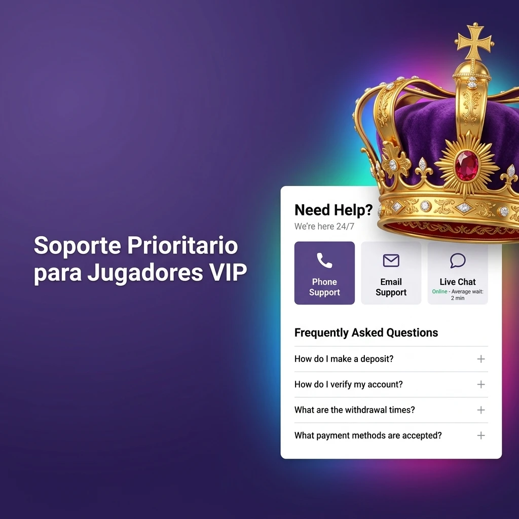 Soporte prioritario VIP en WPT: canal dedicado, respuesta en menos de una hora y atención personalizada para jugadores de alto nivel.
