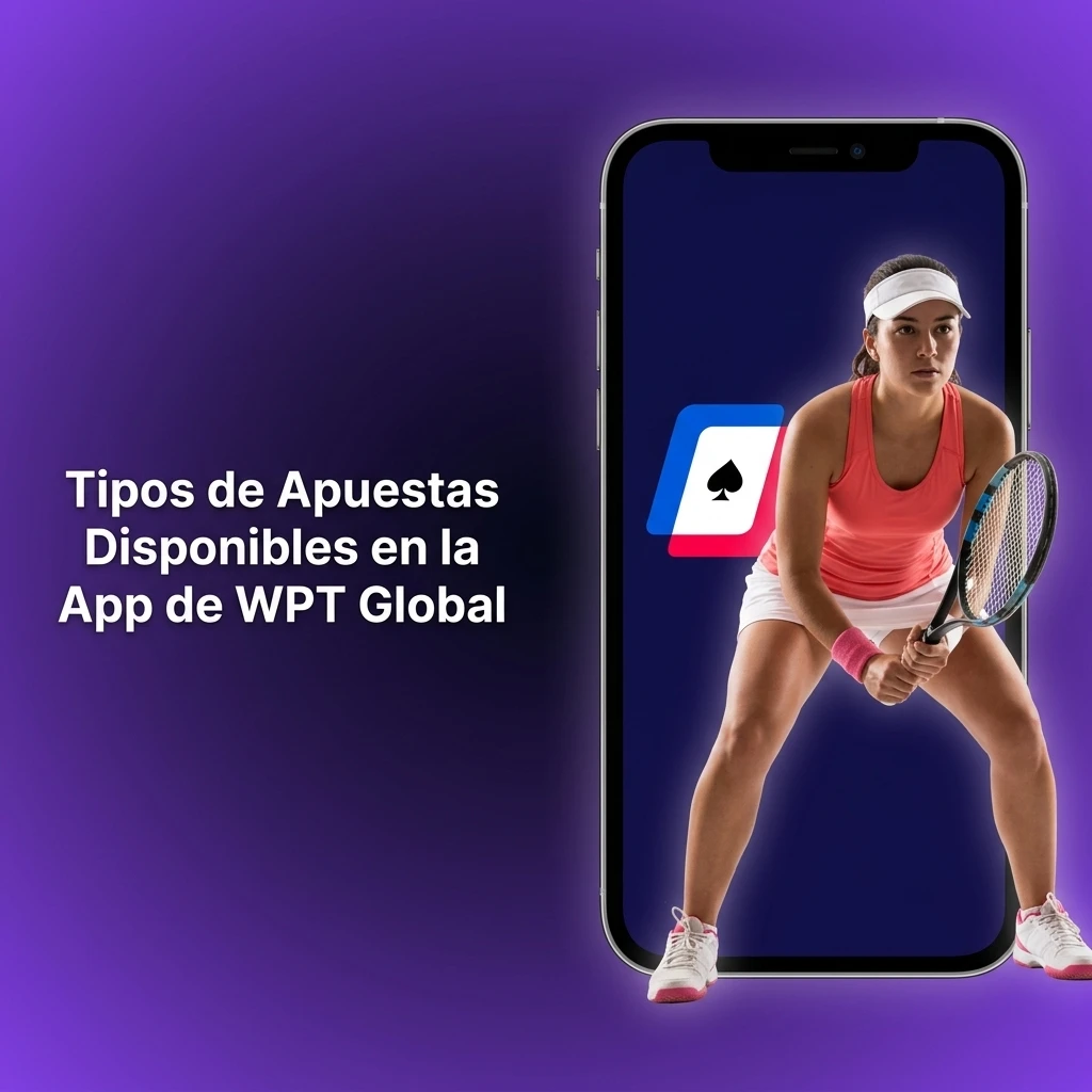 Tipos de apuestas en la app WPT Global: simple, combinada, triple, hándicap y en vivo explicados