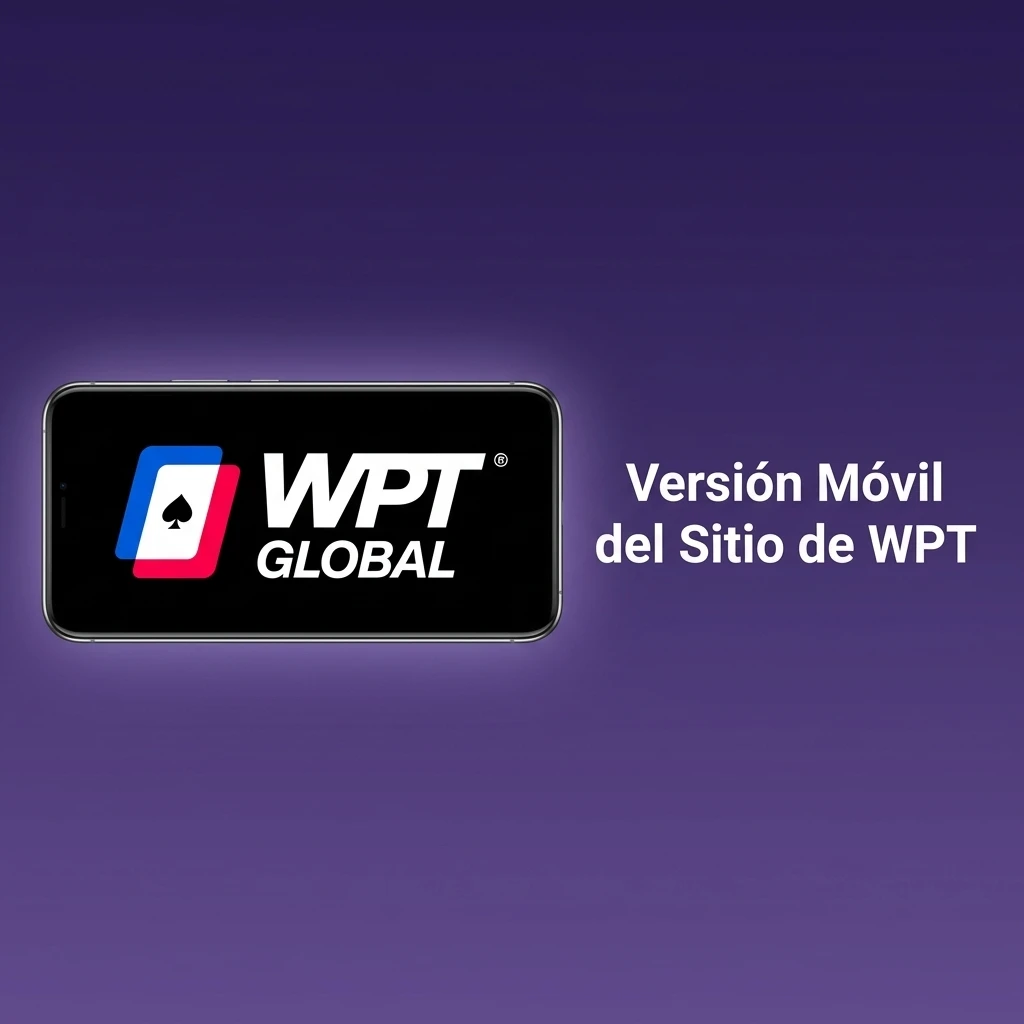 Versión móvil del sitio WPT optimizada para celular y tablet con apuestas deportivas y casino
